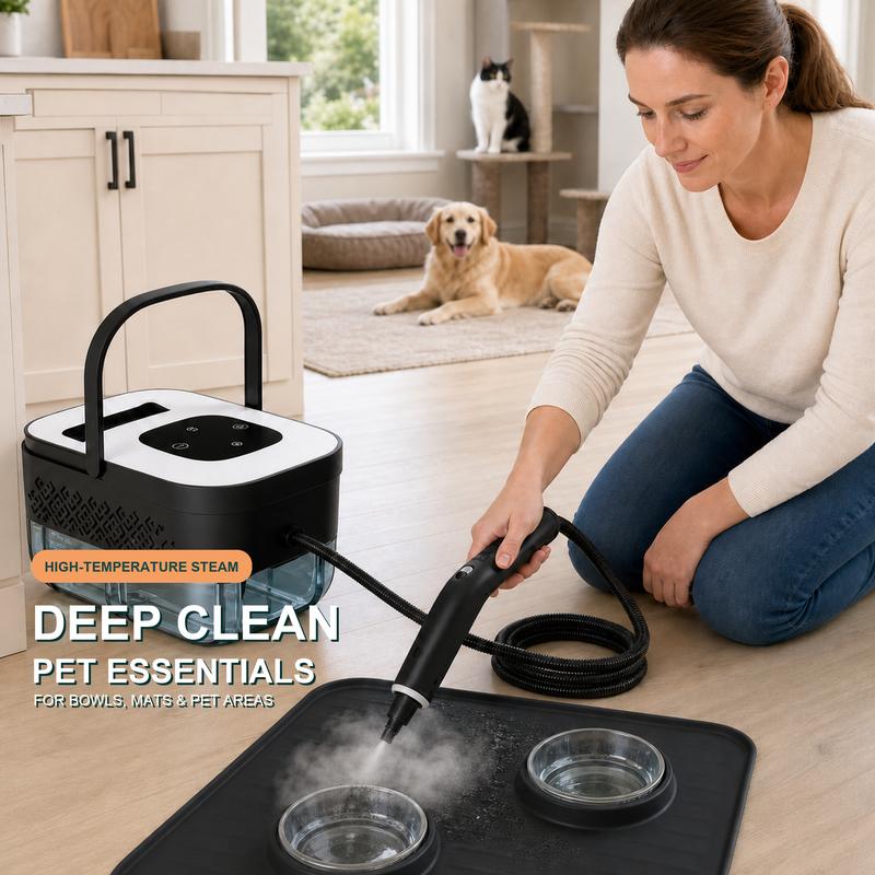 PawSteam™ – High-Temperature Pet Home Steam Cleaner